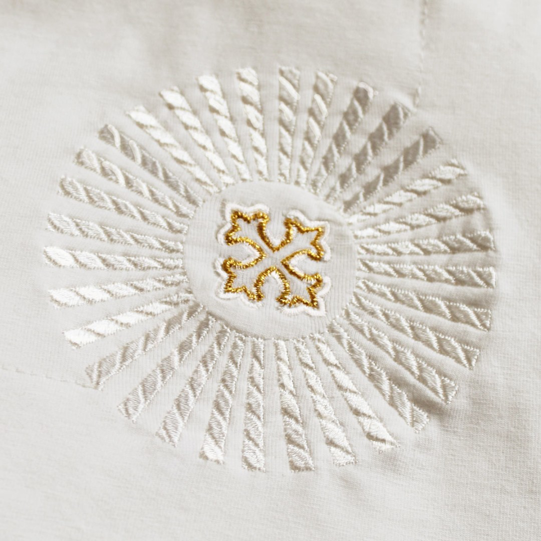 “Rays of Love” Baptism Blanket | Christening Kryzhmo