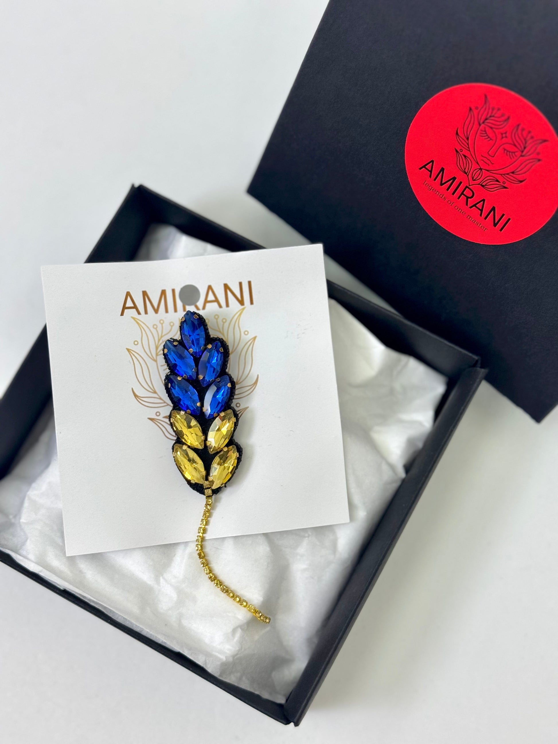 Handmade Beaded Brooch