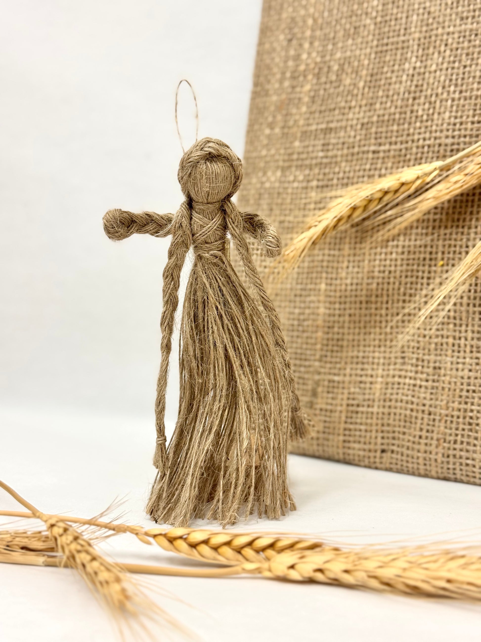 Handmade Ukrainian Motanka From Hemp Fibers