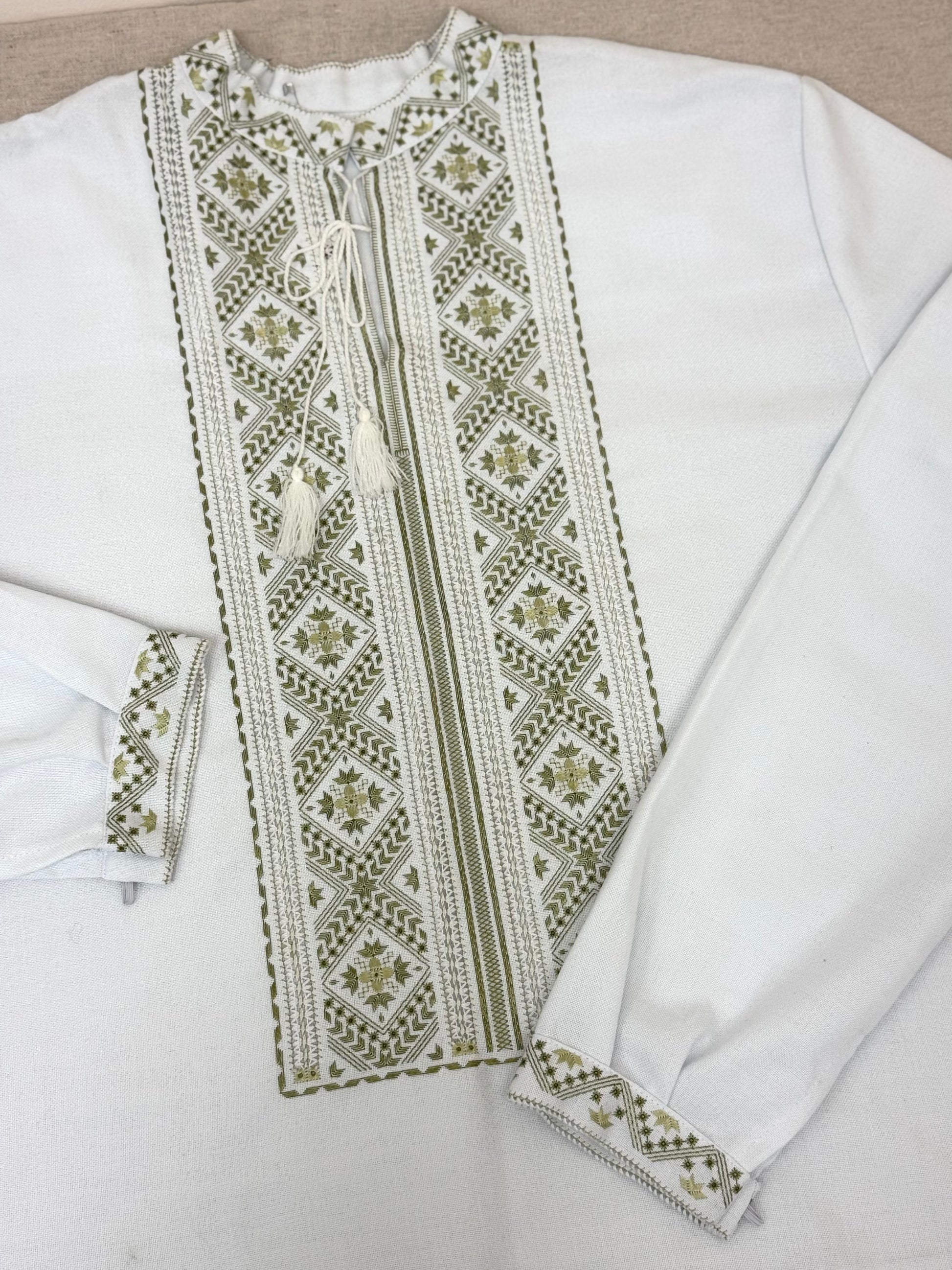 Men’s Vyshyvanka Hand-Embroidered With Silk Threads