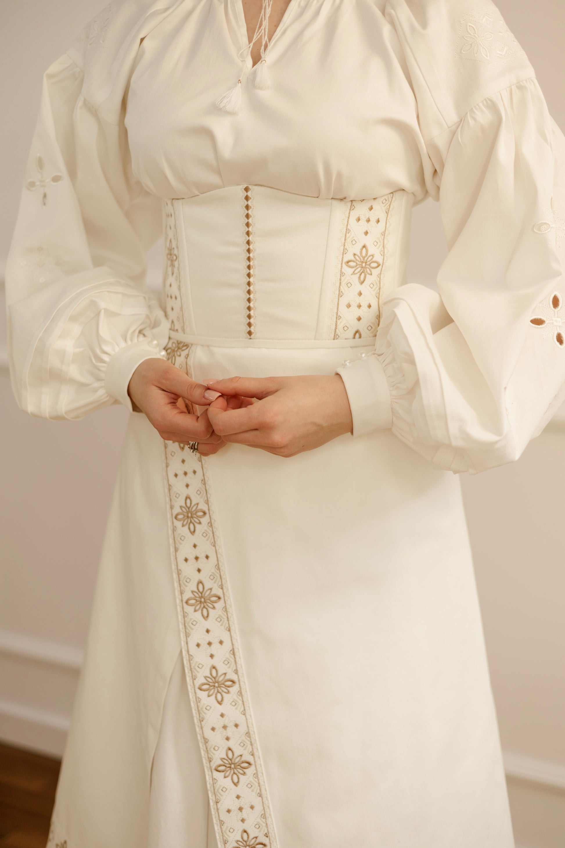 Traditional Ukrainian Plakhta "Rankova Zorya" – Sunrise-Inspired Wrap Skirt