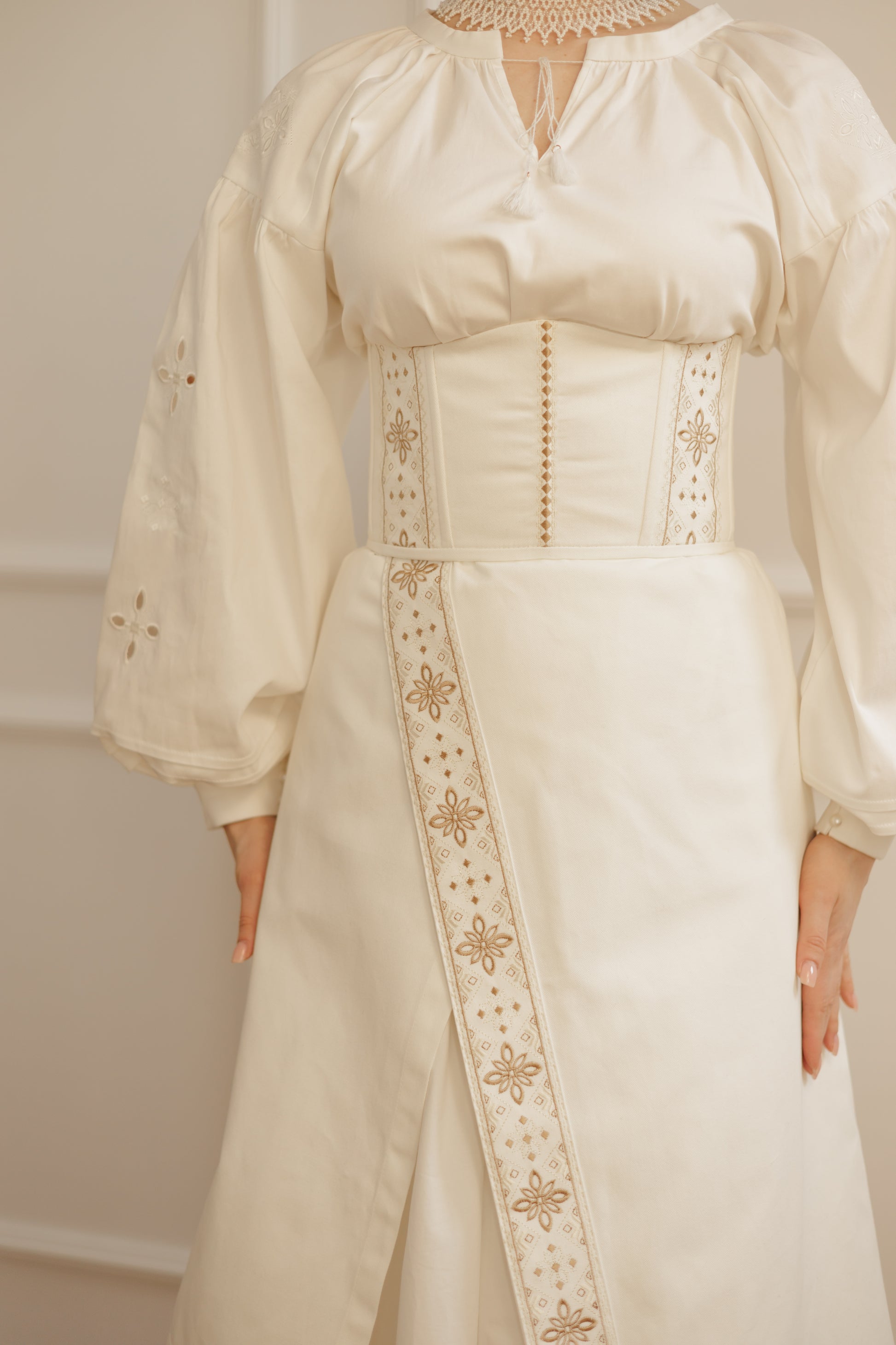 Traditional Ukrainian Plakhta "Rankova Zorya" – Sunrise-Inspired Wrap Skirt