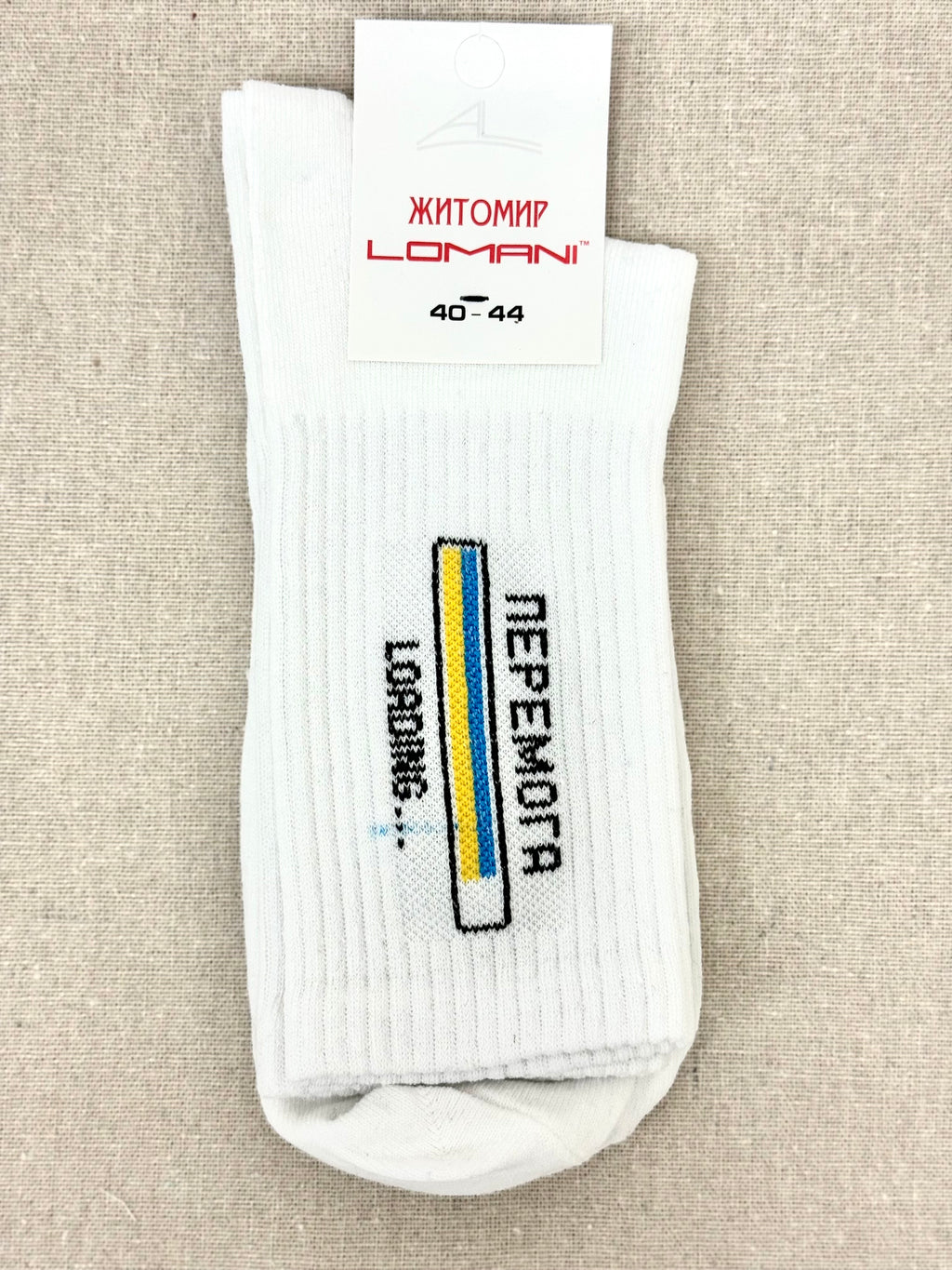 Patriotic Socks With High Elastic Band (Size 40-44)