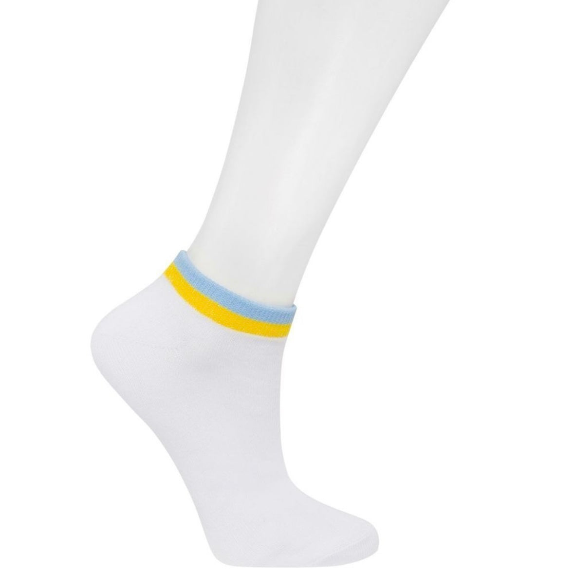 Womens Patriotic Socks With Embroidery (Size 38–40)