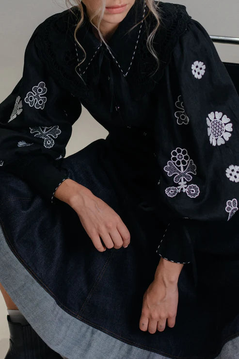 Women's embroidered shirt "Yaroslava"