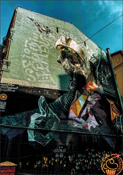 Postcard "The Ghost of Kyiv"