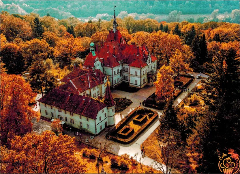 Postcard "Palace of the Counts of Schönborn"