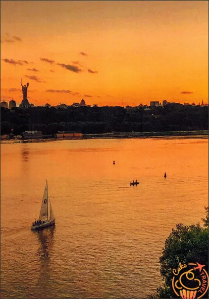 Postcard "Evening Kyiv"