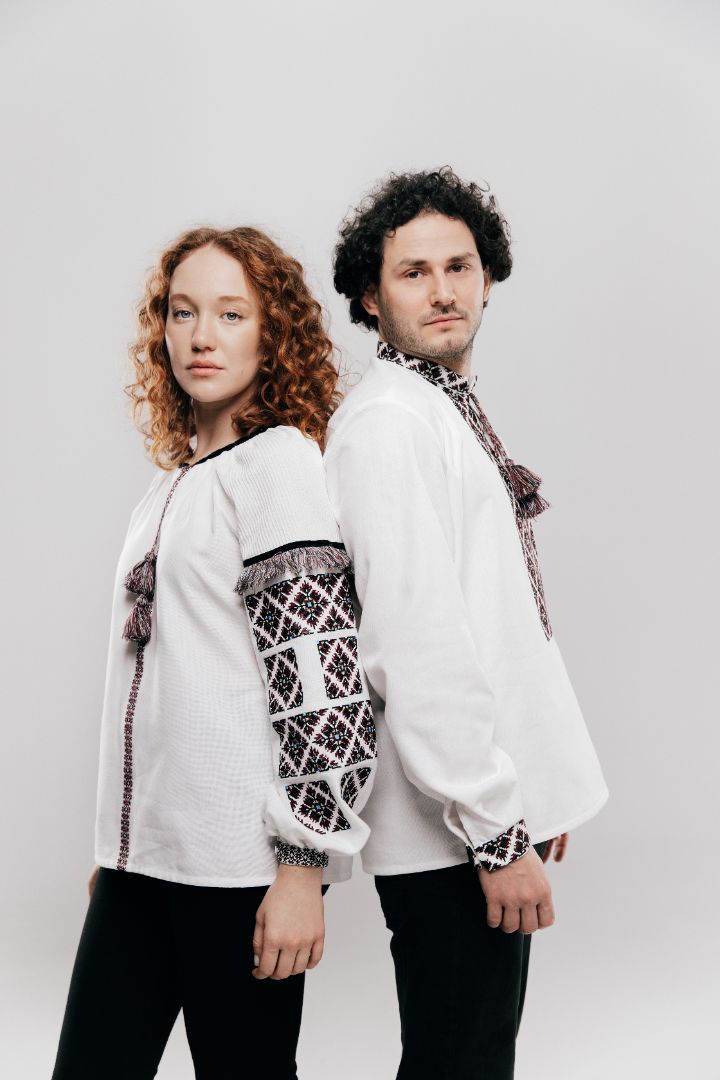 Women’s Vyshyvanka with Fringed Sleeves