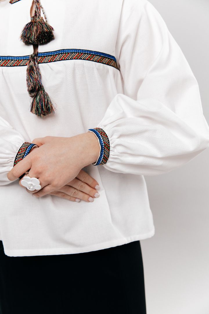 Women’s Vyshyvanka with Horizontal Embroidery