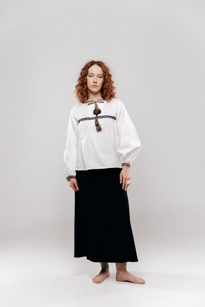Women’s Vyshyvanka with Horizontal Embroidery