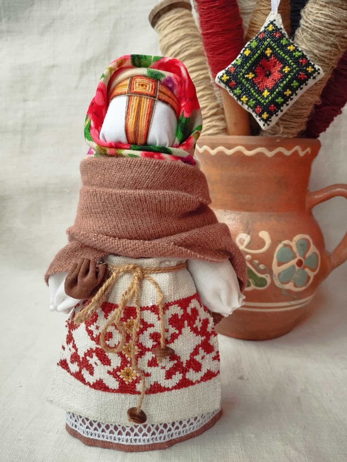 Authentic motanka doll 21-25 cm