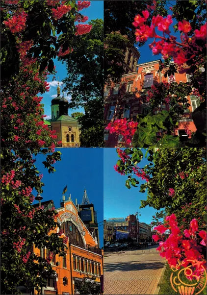 Postcard Set "Blooming Kyiv"