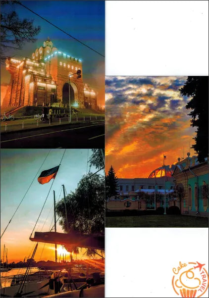 Set of postcards "Night in Kyiv 2L