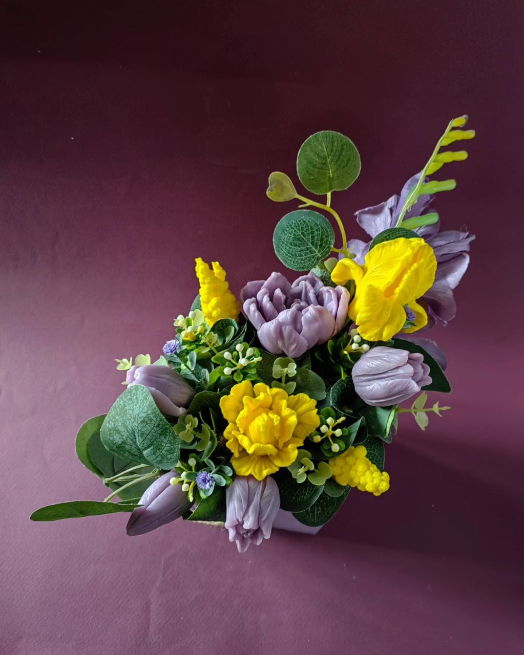 Soap Flower Bouquet – Handmade Floral Gift