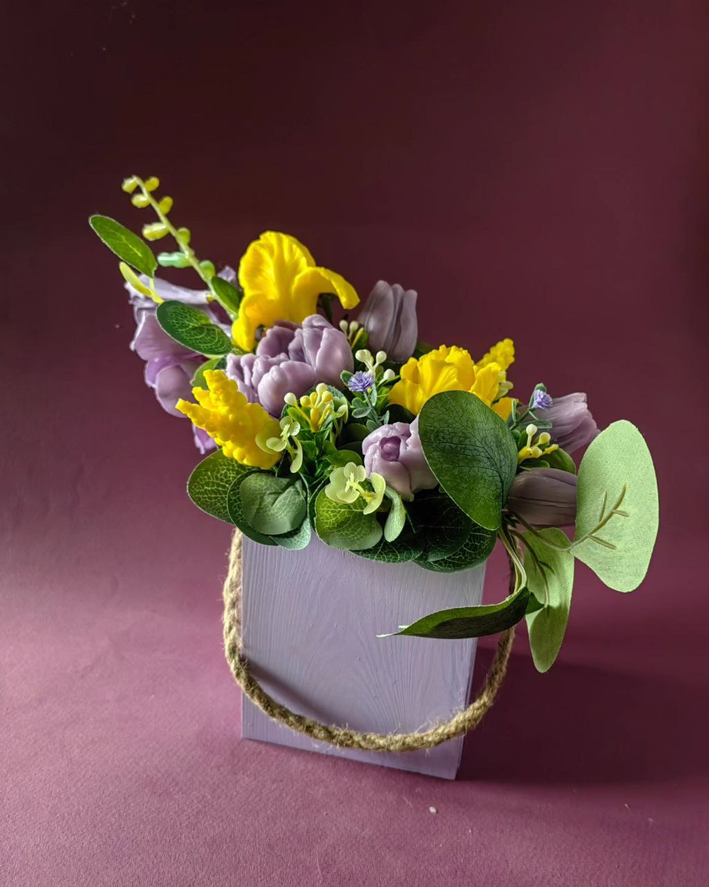 Soap Flower Bouquet – Handmade Floral Gift