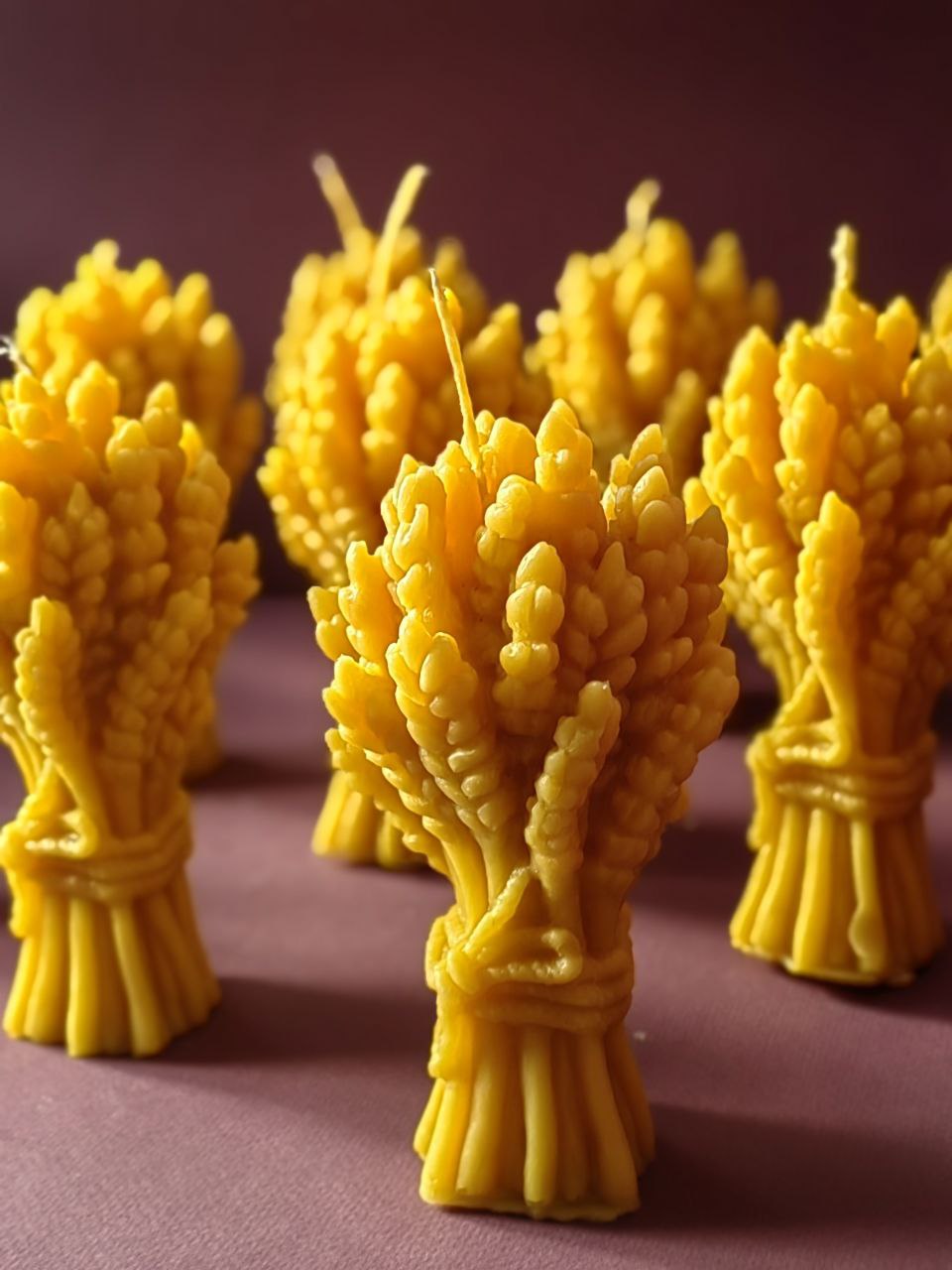 Wheat Candles – Handcrafted Candles
