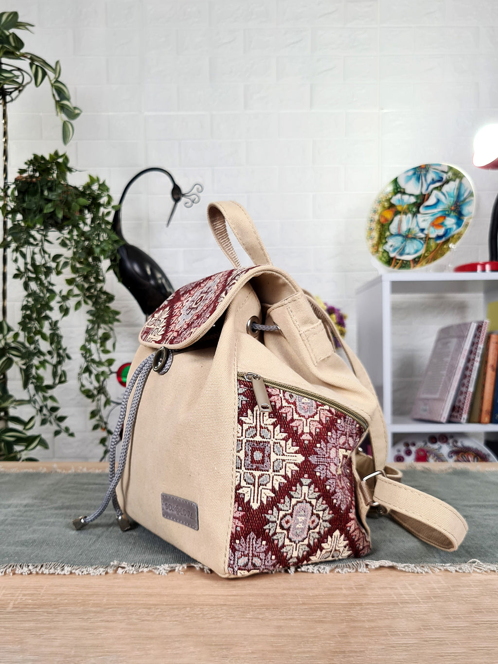 Ethnic Pattern Backpack