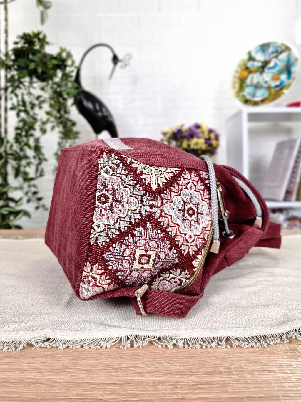 Ethnic Pattern Backpack