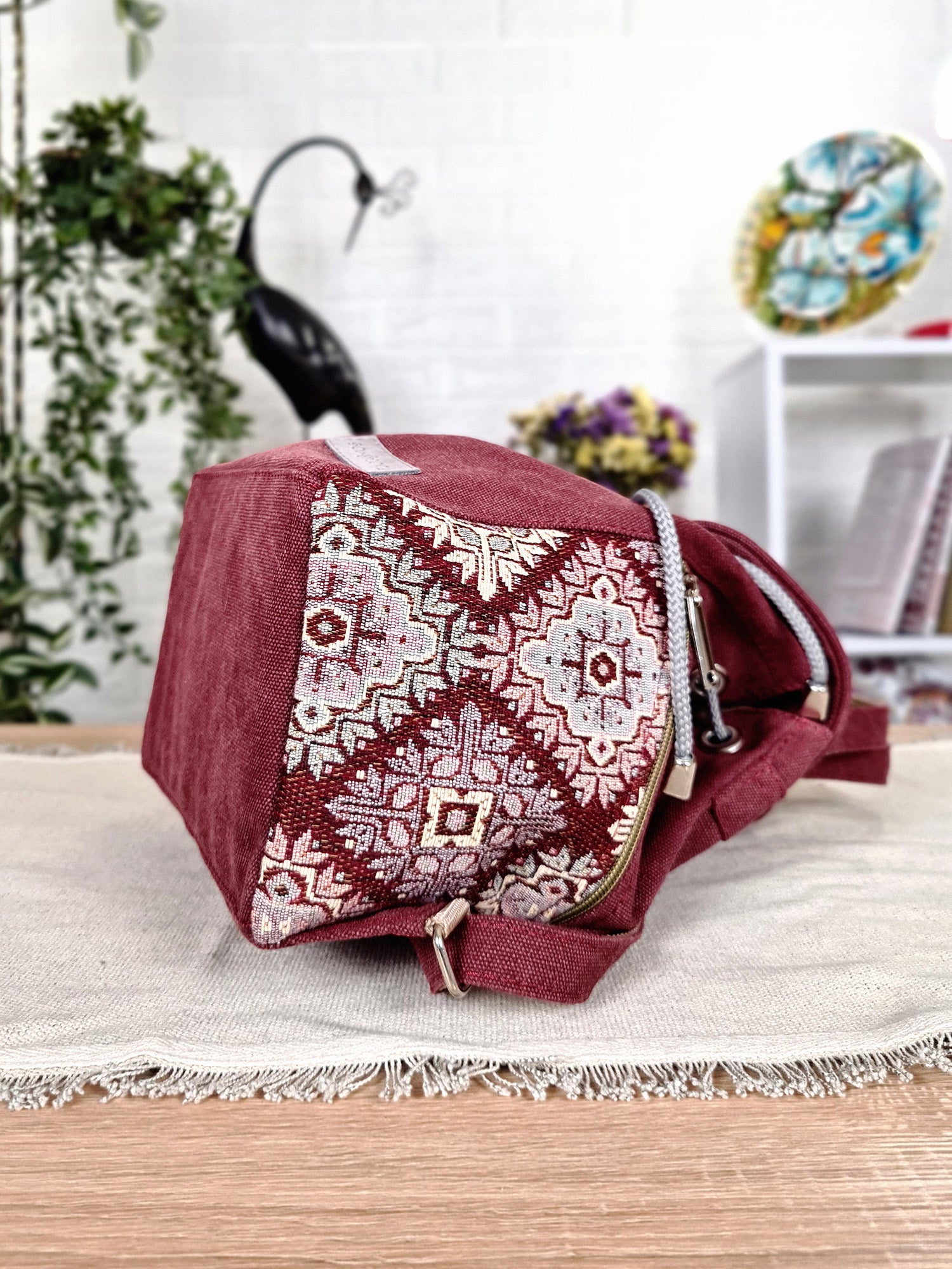 Ethnic Pattern Backpack