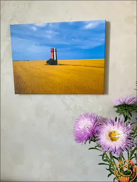 Canvas 30x40 "Flag of Ukraine"