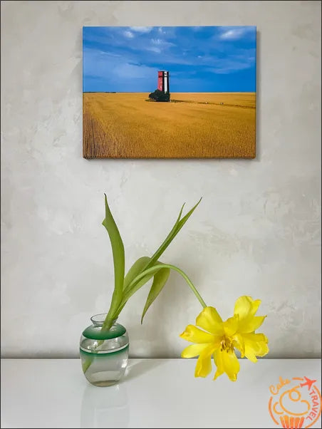 Canvas 30x40 "Flag of Ukraine"